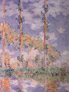 Claude Monet Three Trees France oil painting artist